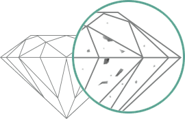 Diamond clarity characteristics - SI2